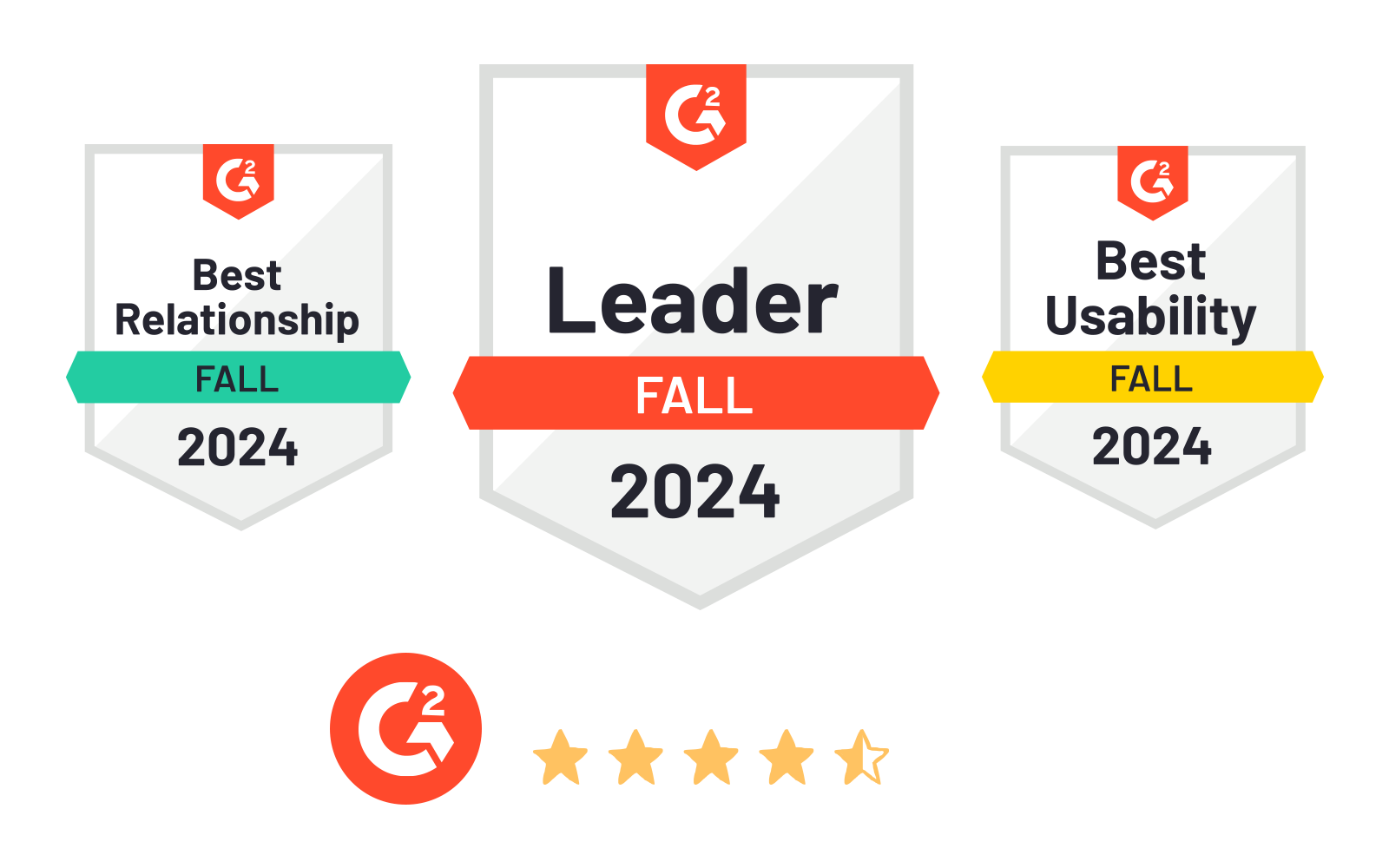 G2 Badges + Rating Fall 2024