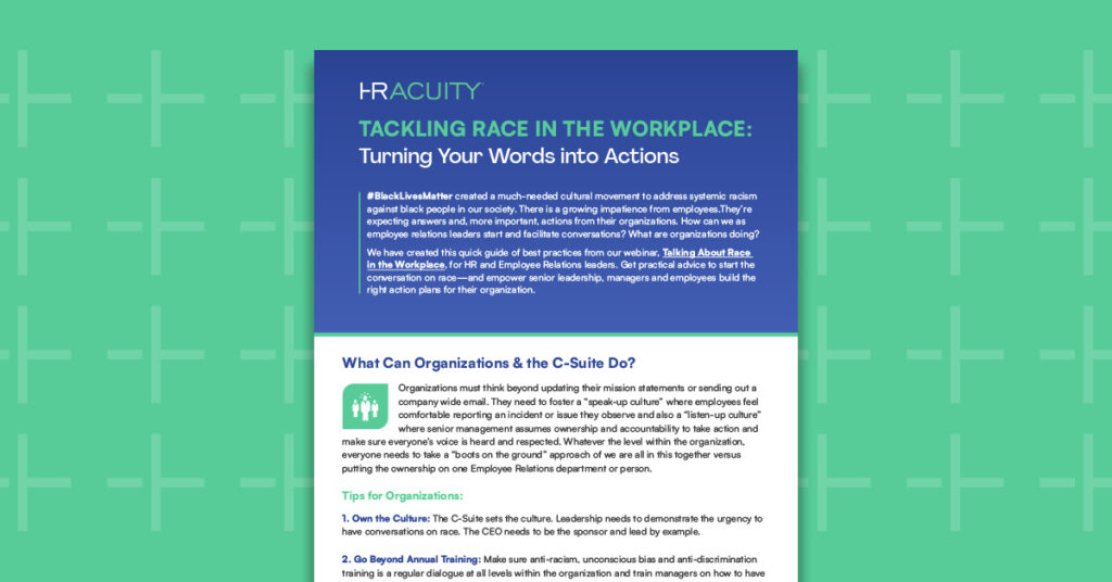 Tackling Race in the Workplace Featured Image